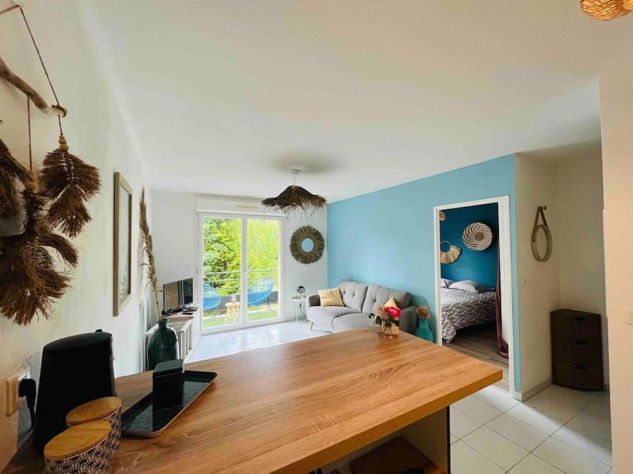 Appartement Cosy, Calme, Lumineux, Balcon, Parking サルラ・ラ・カネダ エクステリア 写真