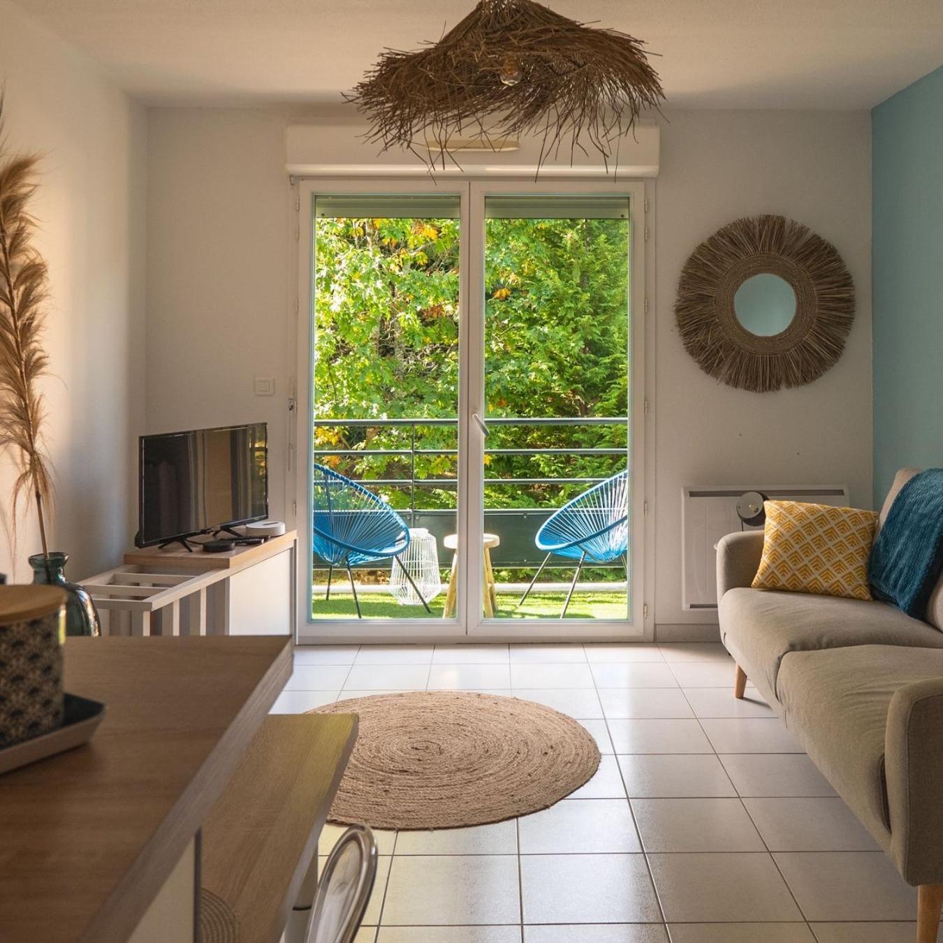 Appartement Cosy, Calme, Lumineux, Balcon, Parking サルラ・ラ・カネダ エクステリア 写真